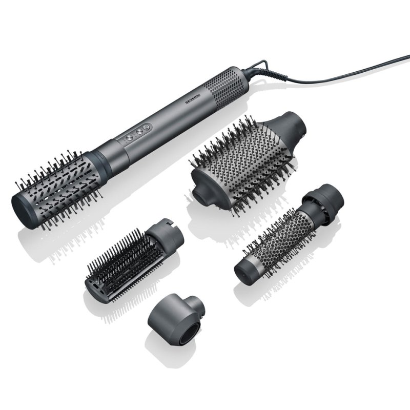 SEVERIN multihairstyler S-Style Pro, anthracite, 1300-1500 watts, 5-en-1 accessoires